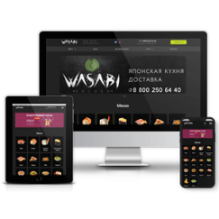 Wasabi — доставка роллов, суши и пиццы